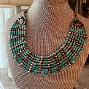 lucky brand turquoise necklace